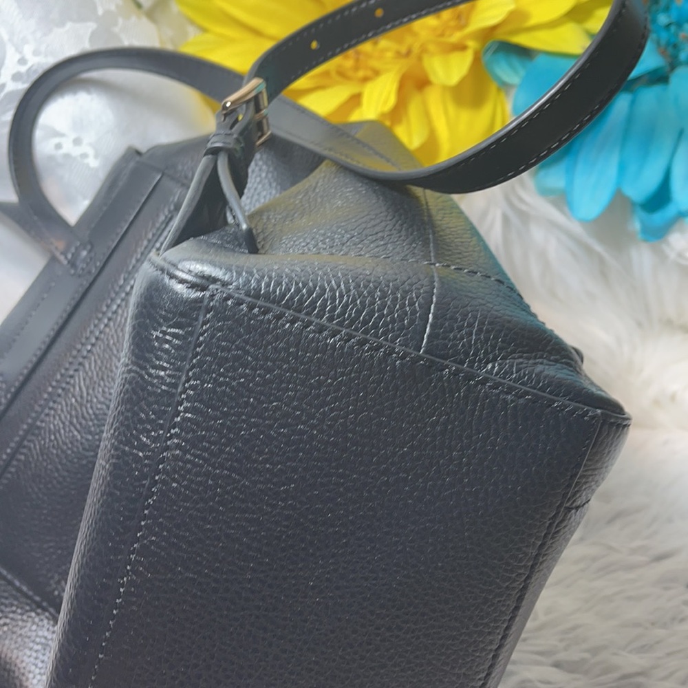 Michael Kors backpack Ginger MD black leather euc - Picture 9 of 12